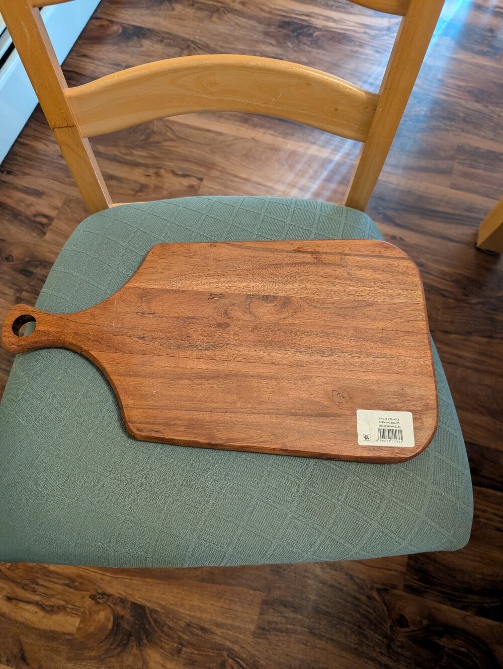 Brand New Better Homes & Gardens 18x10 Acacia Wood Serving Board